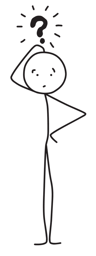 question-stick-man