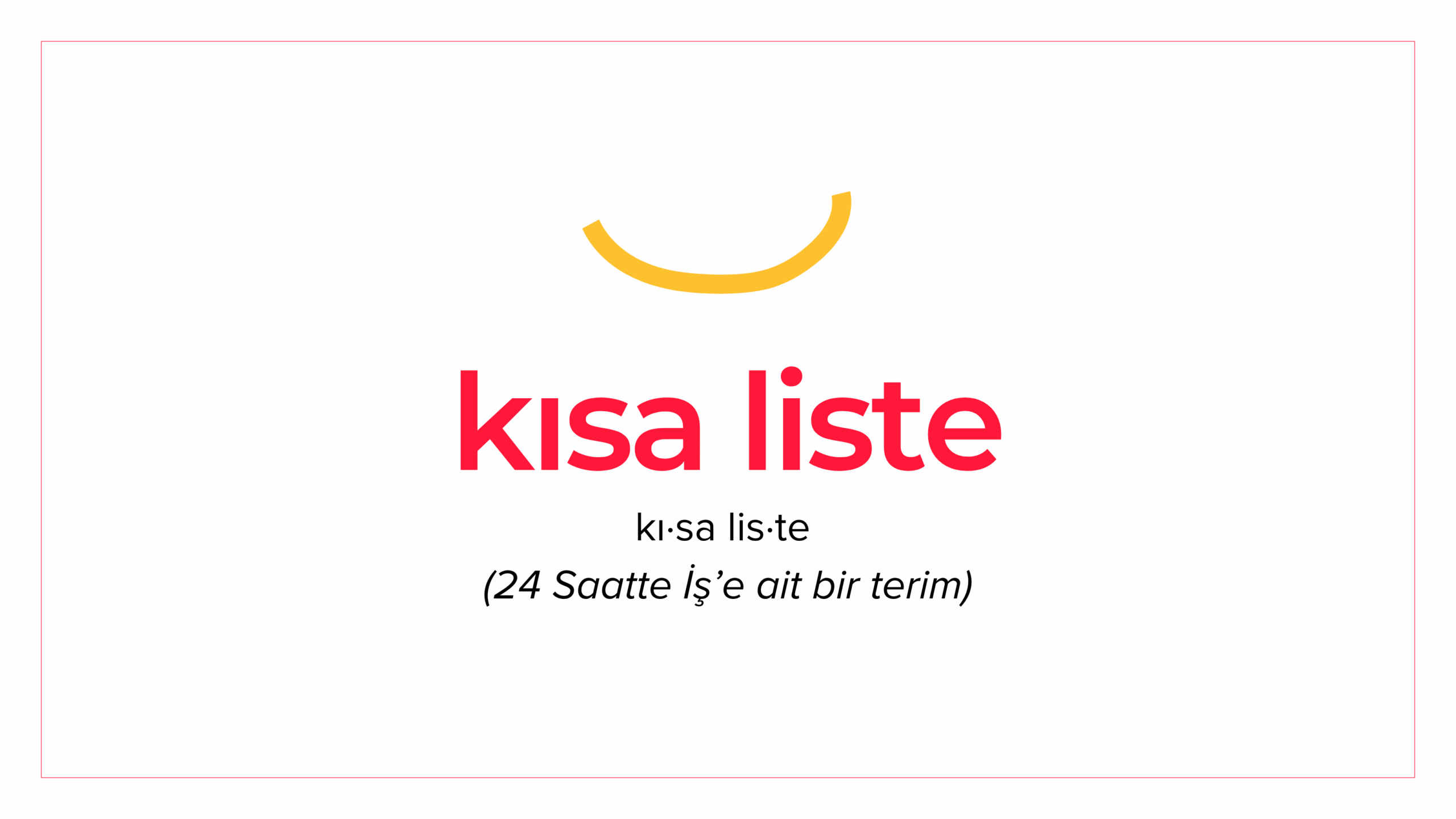Kısa Listeye Eklendim Ama Kimse Dönmedi!